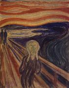 Edvard Munch skriet oil on canvas